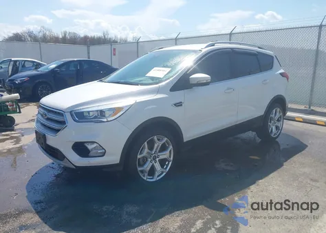 2019 Ford Escape Titanium из США, поврежденный, VIN 1FMCU9J91KUA39111